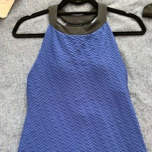 Lucy High Neck, Keyhole back, workout tank top